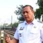 Wali Kota Bekasi Tri Adhianto di perlintasan Sebidang KA Bekasi Timur 