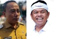 Wagub Kalbar Krisantus Kurniawan dan Gubernur Jabar Dedi Mulyadi.(Foto: Istimewa)