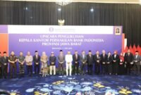 Acara Pengukuhan Kepala Perwakilan BI Jabar.(Foto: Humas Pemkot Bekasi)