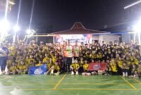Foto bersama klub voli KVC dan Tim Verifikasi PBVSI Kota Bekasi.(Foto: Doc Redaksi)