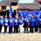 Ketua DPC Partai Demokrat Kota Bekasi, Rony Hermawan bersama jajaran pengurus partai membuka gelaran Lomba Rakyat di RW 031 Rawalumbu Kota Bekasi, Minggu (23/8/2026).