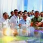 Wali Kota Bekasi Tri Adhianto pada Ground breaking pembangunan Pengolahan Sampah menjadi Energi Listrik (PSEL) di kawasan Bantargebang.(Foto Hms Pemkot Bekasi)