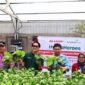 PT Sharp Electronics Indonesia meluncurkan Sharp Hydro Heroes, program pemberdayaan masyarakat berbasis pertanian urban di Bekasi Utara, Kota Bekasi.(Foto: Istimewa)
