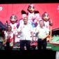 Wali Kota Bekasi Tri Adhianto saat membuka kegiatan Formaskot Bekasi 2026 di Plaza Patriot Candrabhaga, Sabtu (22/8/2026) malam.(Foto: Hms Pemkot Bekasi)