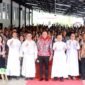 Tri Adhianto, saat menghadiri perayaan Hari Ulang Tahun (HUT) ke-4 Gereja Katolik Santo Stanislaus Kostka, Paroki Kranggan, Kecamatan Jatisampurna, Kota Bekasi.(Foto: Hms Pemkot Bekasi)