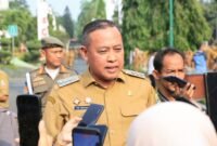 Wali Kota Bekasi Tri Adhianto.(Foto Hms Pemkot Bekasi)