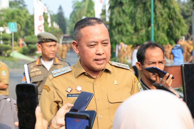 Wali Kota Bekasi Tri Adhianto.(Foto Hms Pemkot Bekasi)